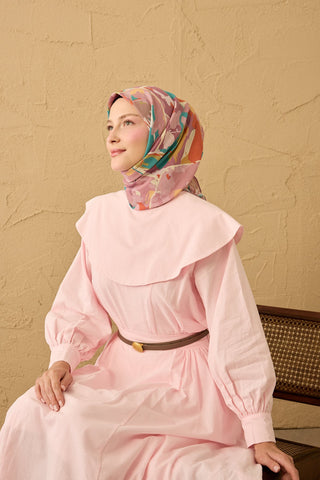 Yaz Esintisi Art Koyu Pembe