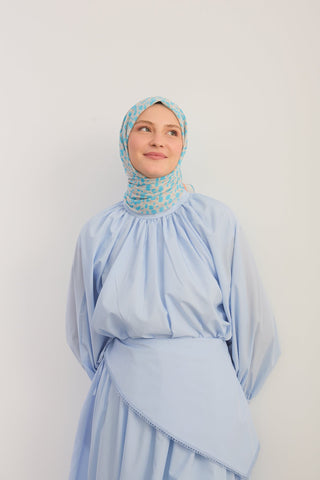 Yaz Esintisi Ditsy Floral Camgöbeği