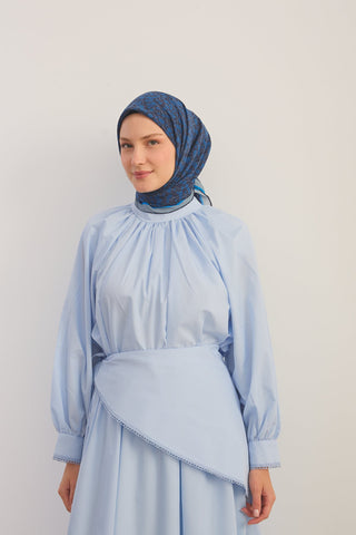 Yaz Esintisi Ditsy Floral Lacivert