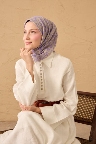 Yaz Esintisi Ditsy Floral Lila