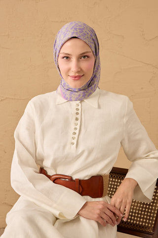 Yaz Esintisi Ditsy Floral Lila