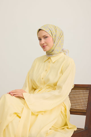 Yaz Esintisi Ditsy Floral Sarı