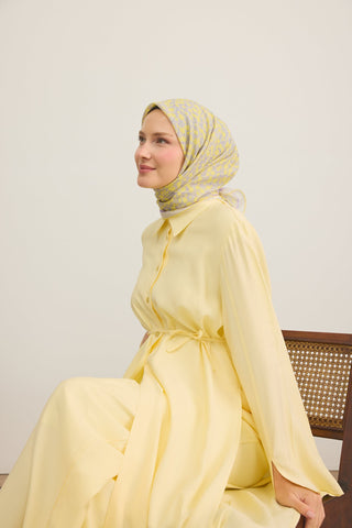 Yaz Esintisi Ditsy Floral Sarı