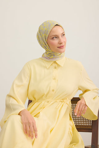Yaz Esintisi Ditsy Floral Sarı