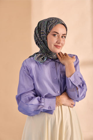 Yaz Esintisi Eşarp 150002-12 - Yaz Esintisi - | Silk Home