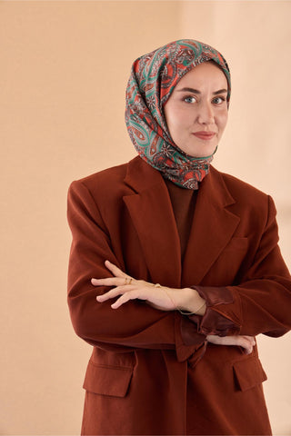 Yaz Esintisi Eşarp 150002-16 - Yaz Esintisi - | Silk Home