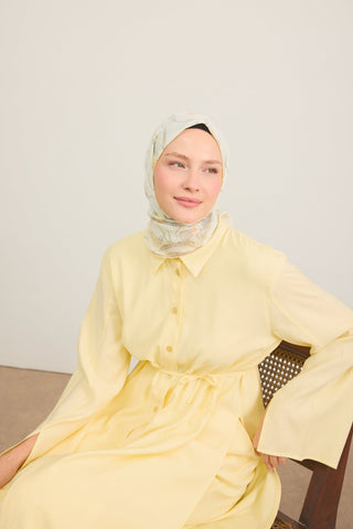 Yaz Esintisi Flora Ekru