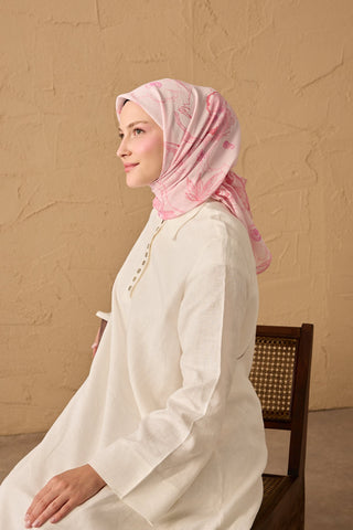 Yaz Esintisi Flora Pembe