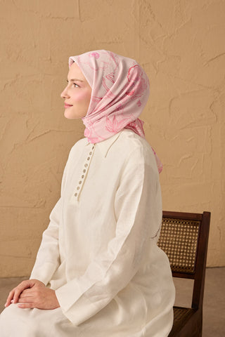 Yaz Esintisi Flora Pembe