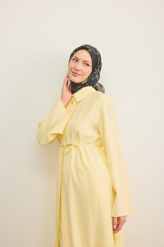 Yaz Esintisi Flora Siyah