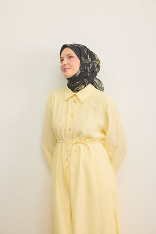 Yaz Esintisi Flora Siyah
