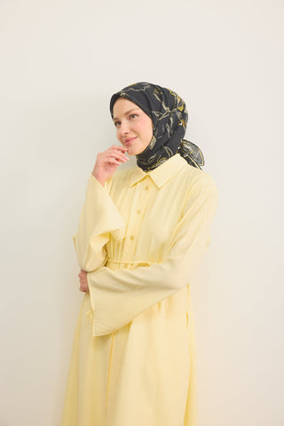 Yaz Esintisi Flora Siyah