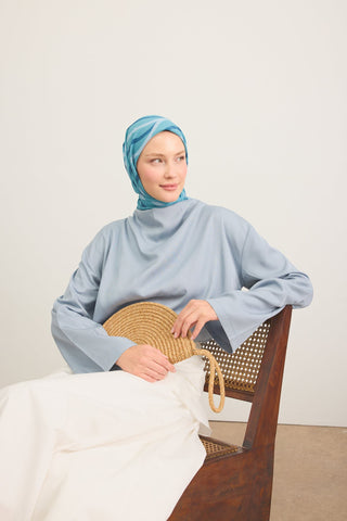 Yaz Esintisi Urban Stripe Deniz Mavisi