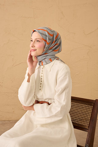 Yaz Esintisi Urban Stripe Gri
