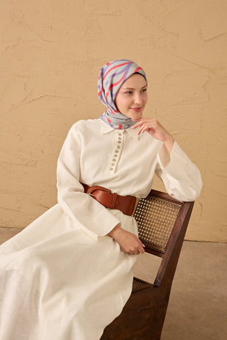Yaz Esintisi Urban Stripe Gri