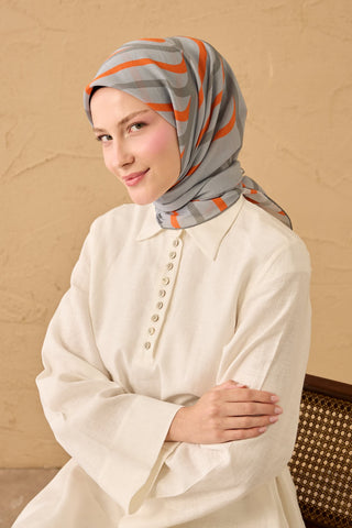 Yaz Esintisi Urban Stripe Gri