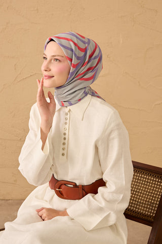 Yaz Esintisi Urban Stripe Gri