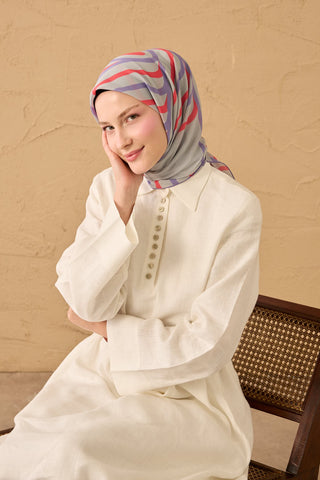 Yaz Esintisi Urban Stripe Gri