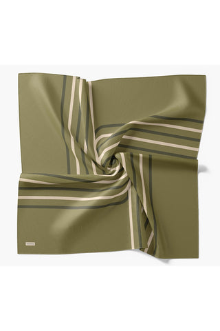 Yaz Esintisi Urban Stripe Haki