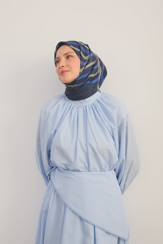 Yaz Esintisi Urban Stripe Lacivert