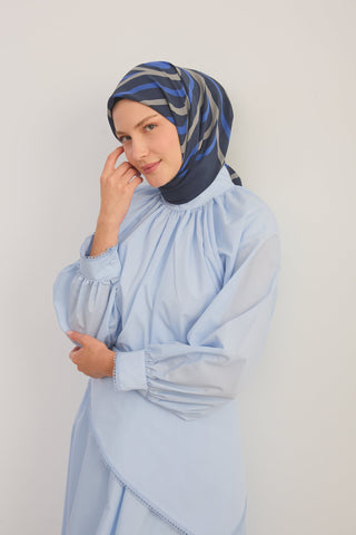 Yaz Esintisi Urban Stripe Lacivert