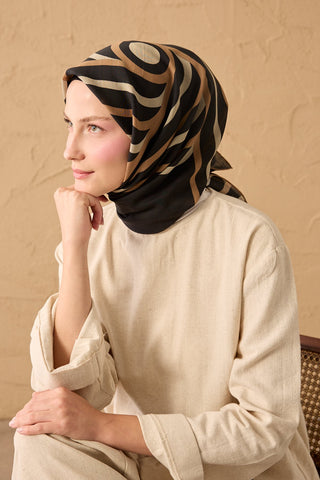 Yaz Esintisi Urban Stripe Siyah
