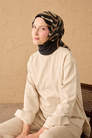 Yaz Esintisi Urban Stripe Siyah